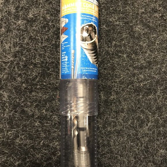 New Miso Spline Hammer Core Bit, 2" x 11-3/8" mip CENTURY DRILL AND TOOL #84802 - Picture 2 of 4